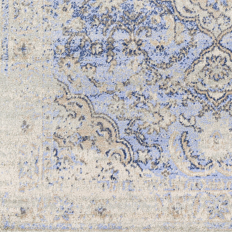 Tapis oriental gris Kampyli, Rectangle 6 pi 7 po x 9 pi