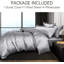 Polyester Solid Colour Duvet Cover Set with Pillowcases Included-107150793