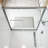 Oceanus 55" - 59" W x 72" H Double Sliding Semi-Frameless Shower Door-70748843