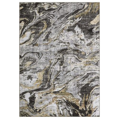 Rectangle Floral Area Rug