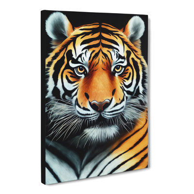 Tiger Portrait Vol.5 - Wrapped Canvas