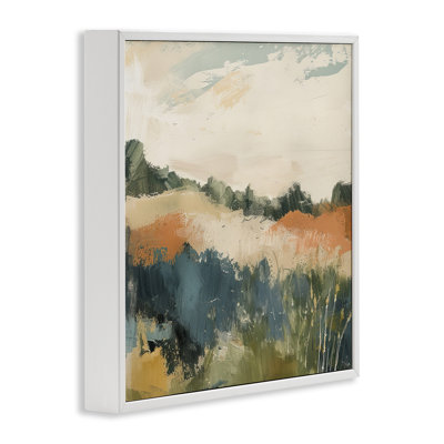 Abstract Neutral Landscape Framed Giclee Art by Irena Orlov