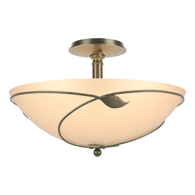 Leaf Semi Flush Mount