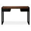 Trystan Solid Wood Top Metal Base Writing Desk
