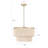 18" 3-Light Handwoven Rope Drum Chandelier-481101921-488970560