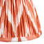 Burley LED Rechargeable and Zigzag 16cm apricot orange shade Wall Light-107103219
