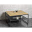 Sapelo Four Leg Coffee Table with Storage