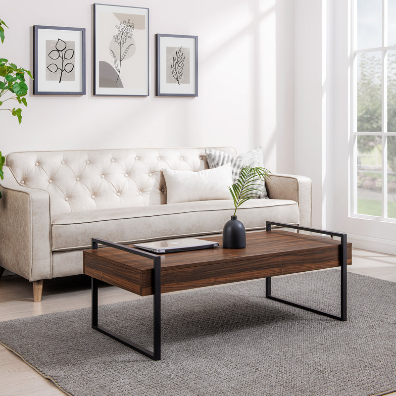 Frame Coffee Table, Dark Walnut