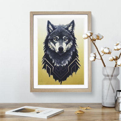 Unique Wolf Art No.4 - Wall Art