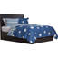 Ensemble de courtepointe réversible traditionnelle en coton Star-397024474-397024477