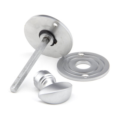 Round Bathroom Thumbturn Door Accessory