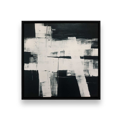 Impression sur toile Eclipsed Onyx Tangle II
