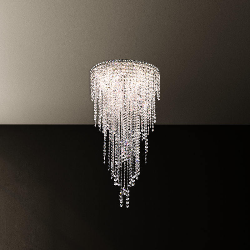 Chantant 5 - Light Chandelier, Heritage Clear