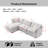 105" Modular Sectional Couch-118647537