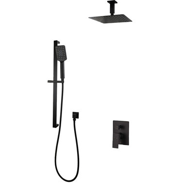 Système de douche 2 voies avec fixation au plafond Madison