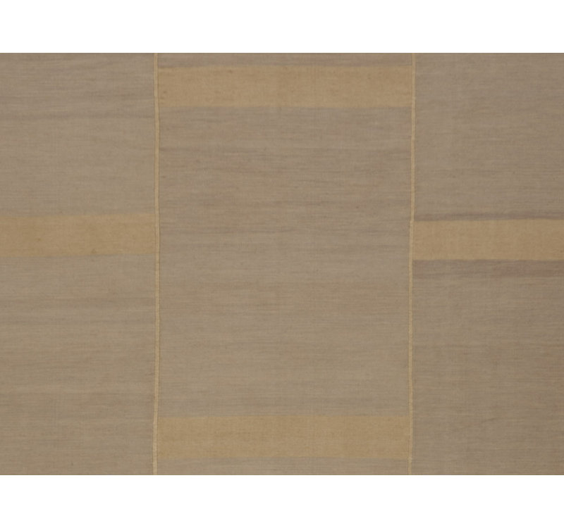 Geometric Area Rug in Brown