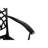 Outdoor Bistro Table And Chairs - 3 Piece Cast Aluminum Rust Proof, Weather Backyard Black Patio & Of 2 Resistance, Fade Proof Garden Furniture