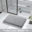 Tapis de salle de bain luxueux et moelleux, tapis de bain moelleux et moelleux super élastique, absorbant l'eau antidérapant, tapis en microfibre à poils longs robuste et facile à sécher-218959137-218959142