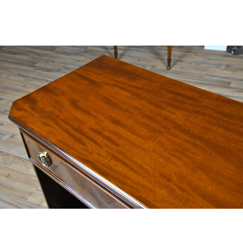  Bibliothèque standard en bois massif l 39,5 "x P 14,5" x H 43 "Kistler