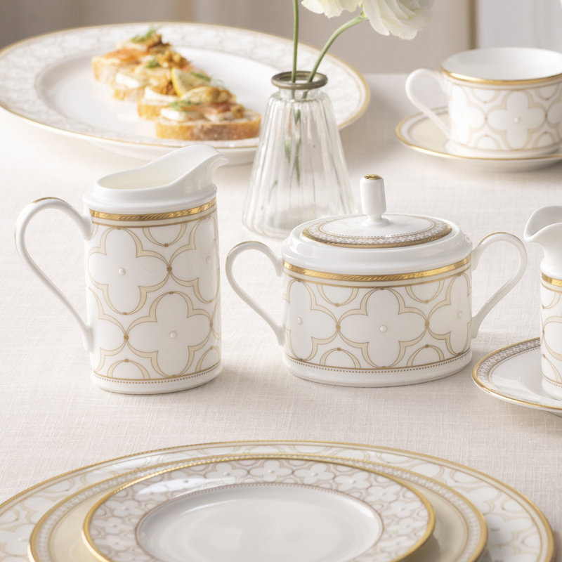 Ensemble sucrier et crémier Noritake