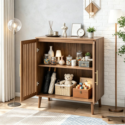 Buffet en noyer avec rangement