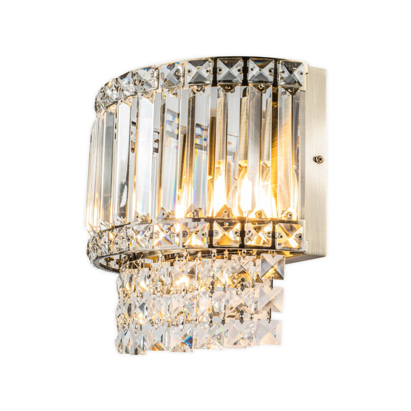 Gorden Flush Mounted Sconce, Antique Brass