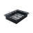 Modern Style Heavy Duty Cal King Size Bed Base Frame Made With Metal In Black