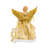 13.75'' Fabric Christmas Lighted Shatterproof Tree Topper