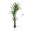Arbre artificiel artificiel 78,74 po Dracaena-1884110529
