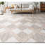 Tapis huître et crème noué à la main de haute qualité-103718674