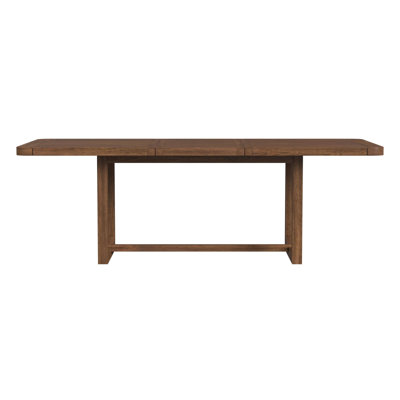 Picket House Furnishings Thorin Dining Table With 18" Leaf In Brown