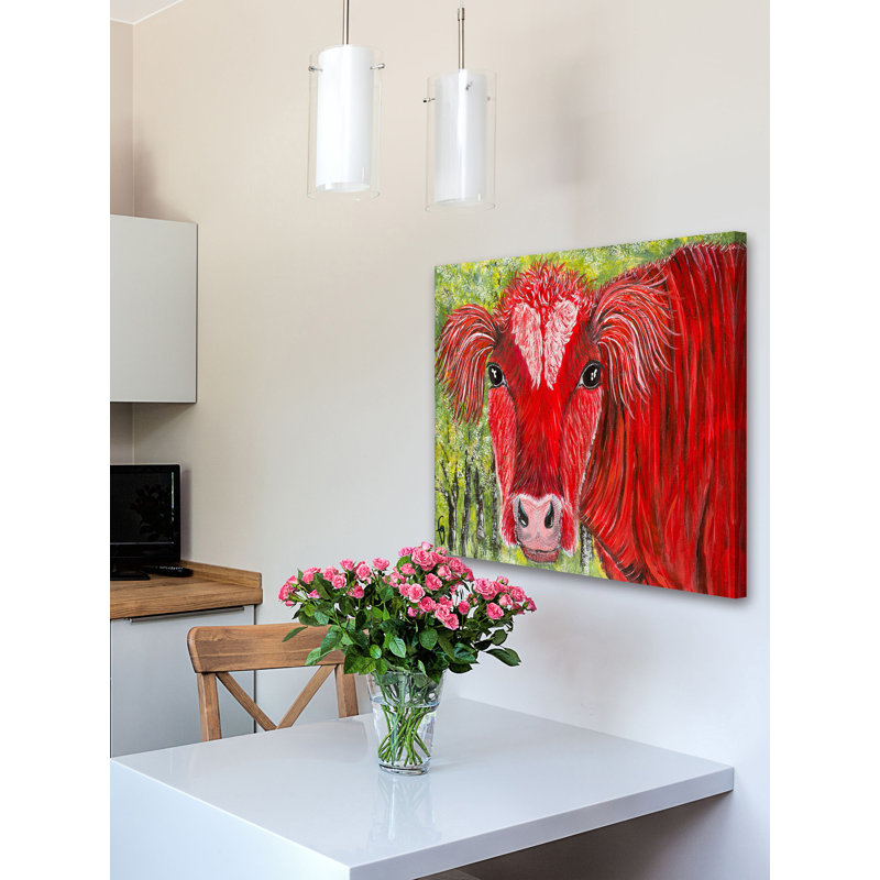 France Gilbert - Wrapped Canvas Painting, 76cm H x 99cm W