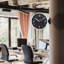 Horloge murale double 11 po