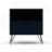 Rockefeller 20" Nightstand In Midnight Blue (1-Drawer)-1962341702