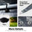 10X20ft Carport Tarp Substitution Cover, Waterproof & Protected With 72 Elastic Buckles. Grey Polypropylene For Garage Shelter. Simple Installation And Robust Cover Replacement, Guarded Effortless-121553238