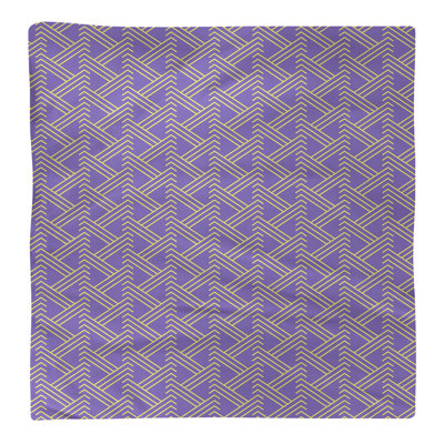 Serviette de table en coton Zig Zag