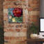«Rouge from the garden 1» par Art Licensing Studio, art mural sur toile