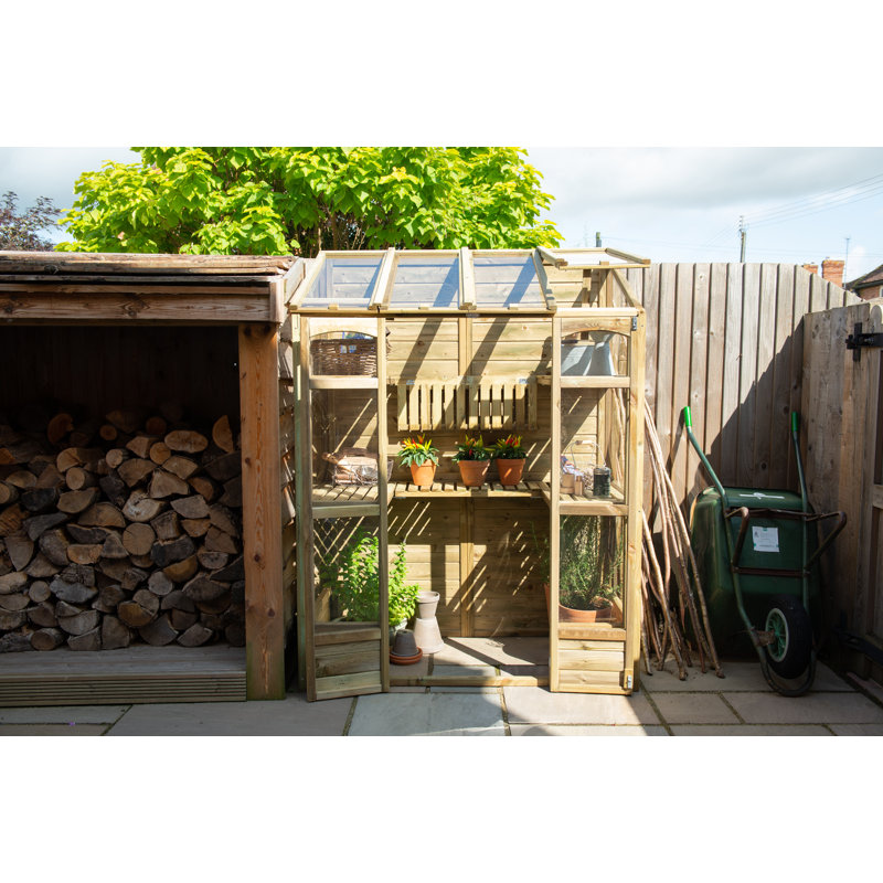 3 Ft W x 4 Ft D Hobby Greenhouse