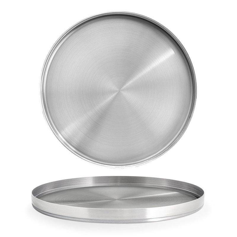 Canvas 12" Brushed Dinner Plate