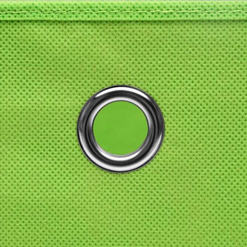 Rebrilliant Fabric Decorative Bin, Green