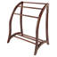 Porte-serviettes sur pied en bois
