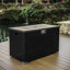 Emeram 43 Inch Propane Outdoor Fire Pit Table with Lid-695320237