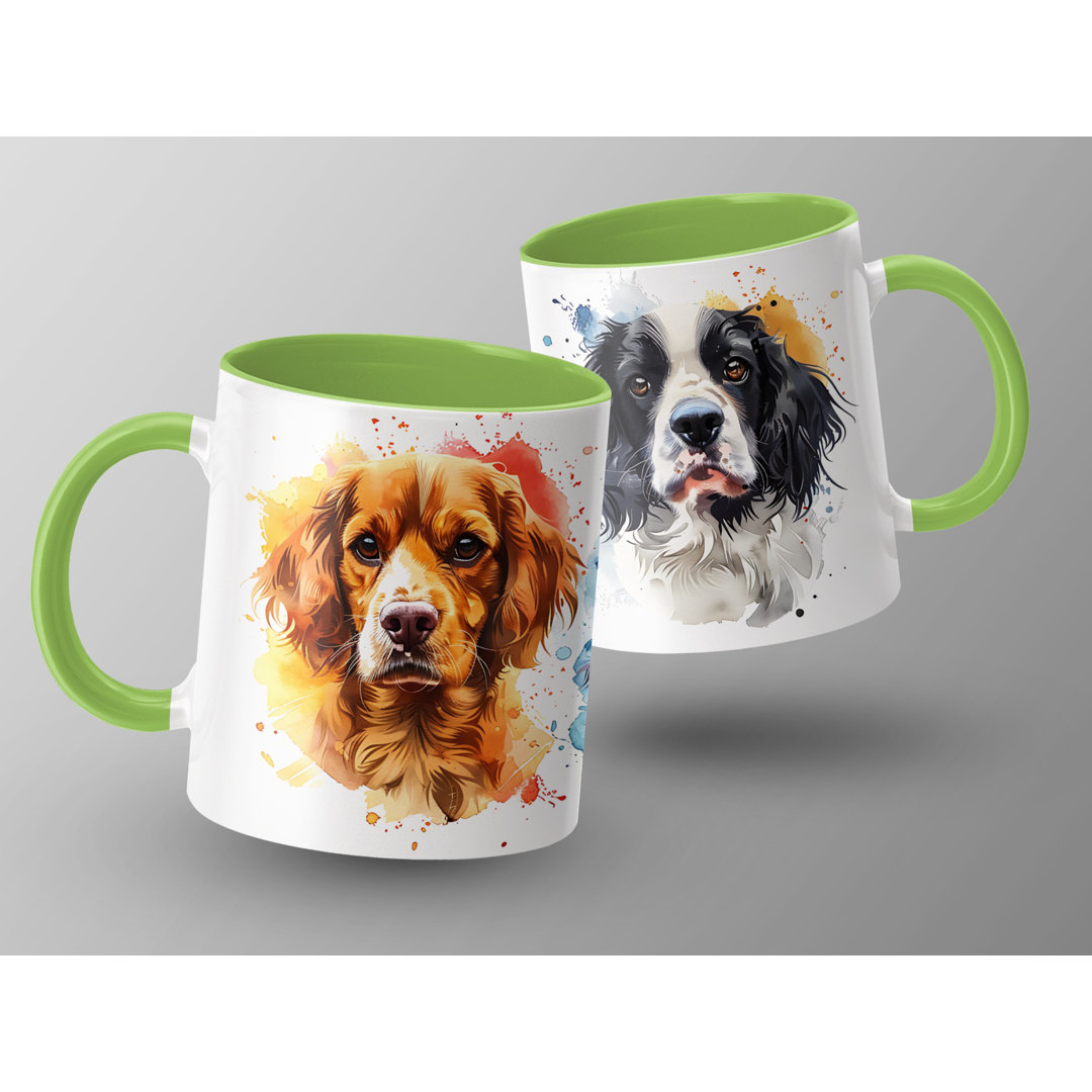 Cavalier King Charles Spaniel Art 11oz Coffee Mug