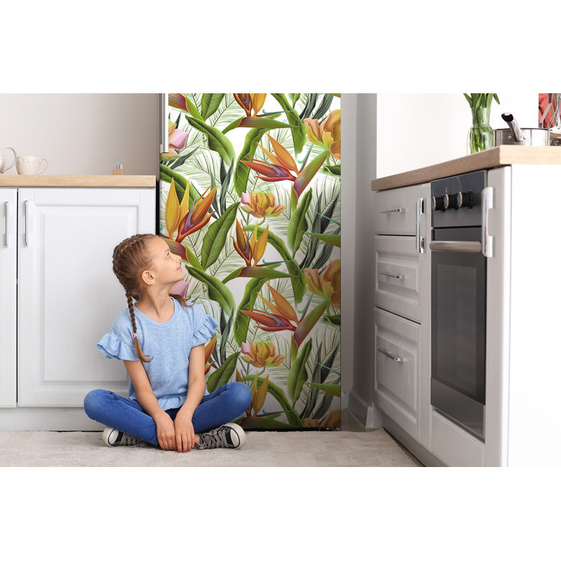Plants & Flowers Door Decal
