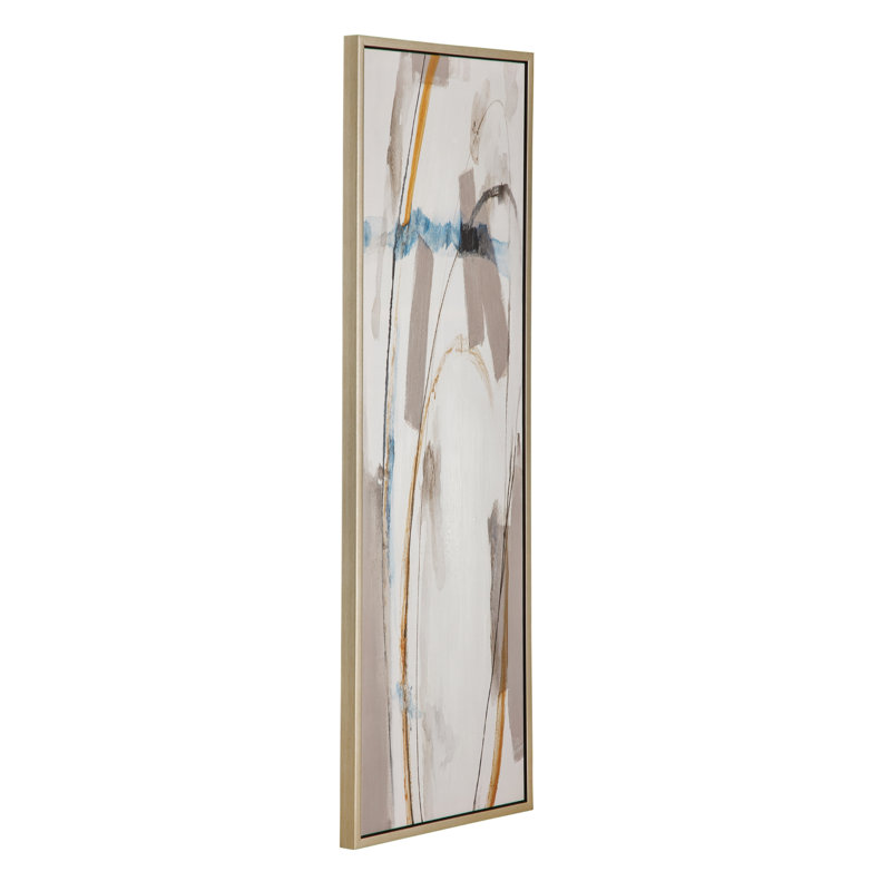 Tranquil Flow Framed Canvas