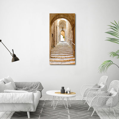 Narrow Streets - Wrapped Canvas Print