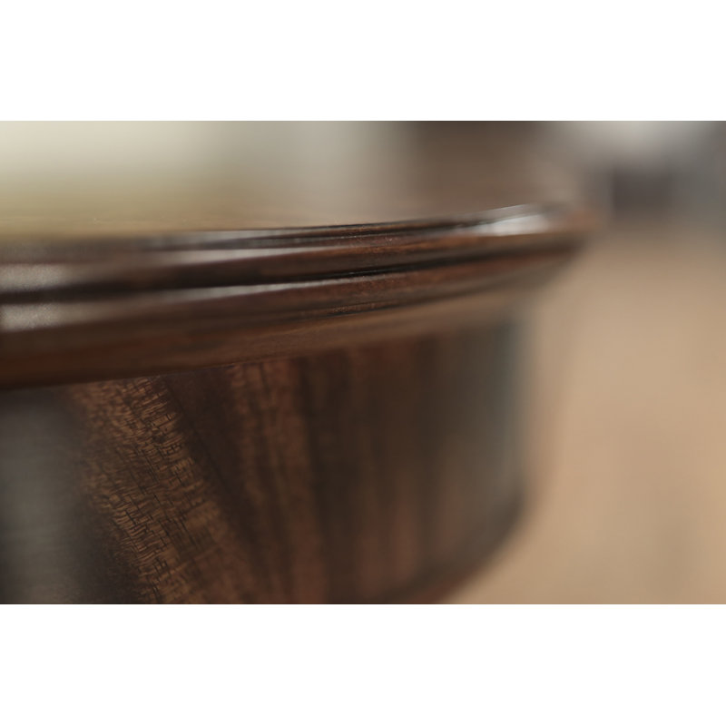 Oval Mahogany Wood Dining Table