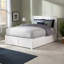 Lit plateforme en bois massif avec pied de lit et tiroirs de rangement Kindig-23568921-23568918