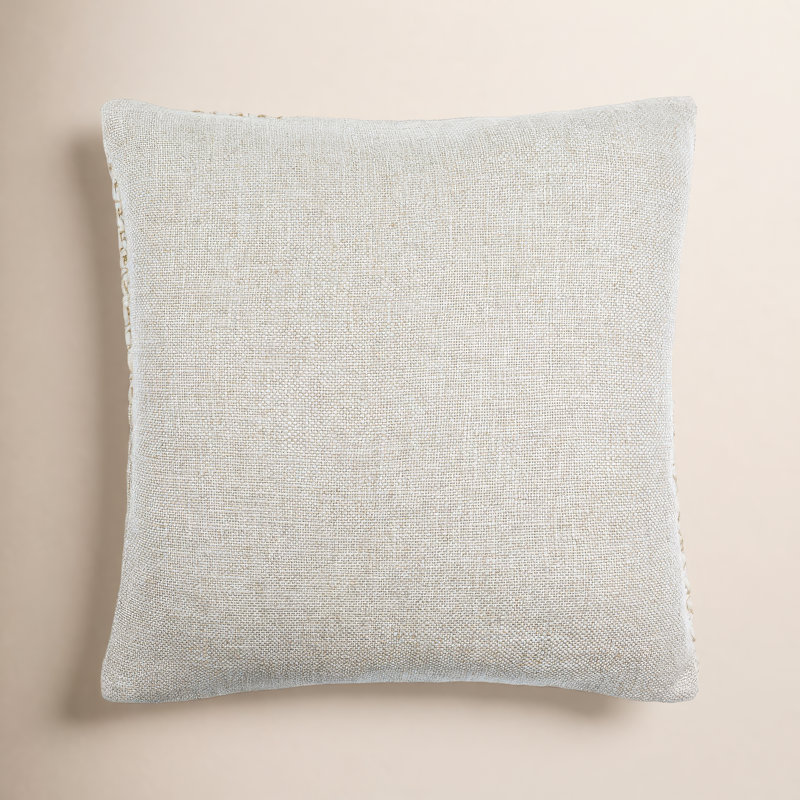 Housse et insert de coussin carré Daveney, 22 po x 22 po, Polyester/ Bourre en polyester