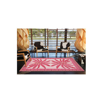 Tapis rose lavable à la machine